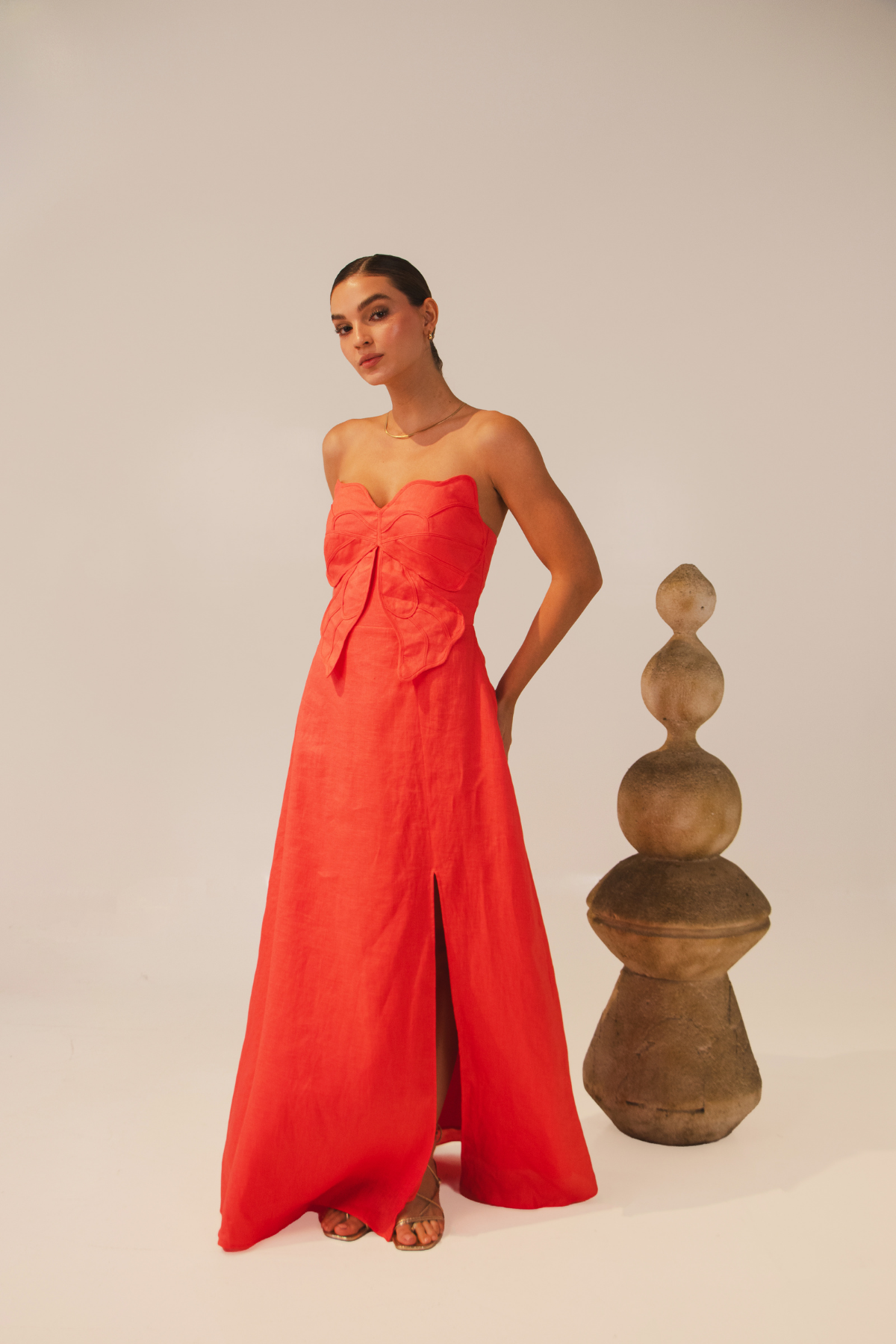 Vestido Celeste