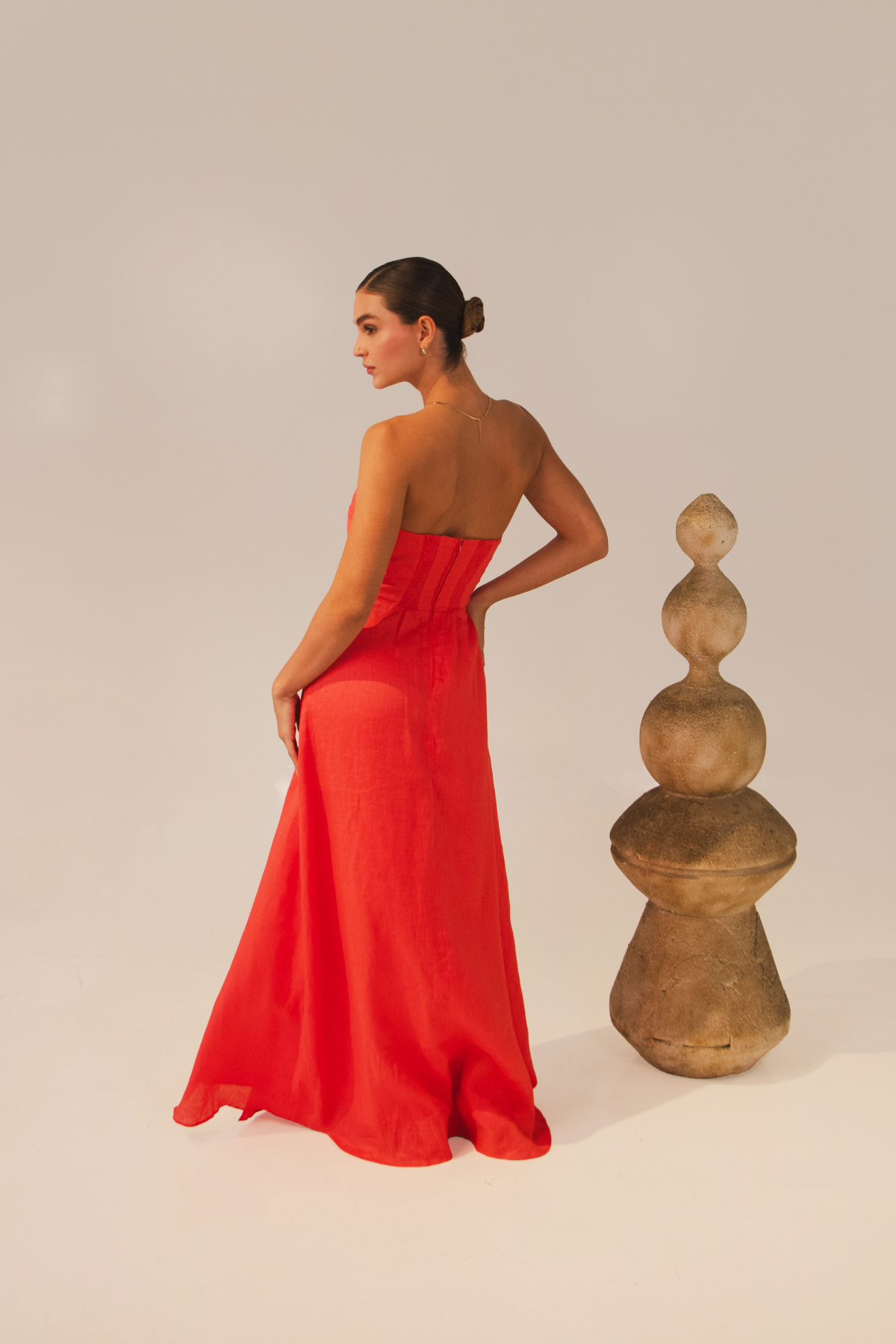 Vestido Celeste